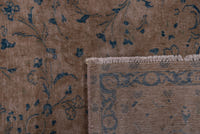 Turkish Anatolian oversized rug in tan and greige, view 10 of 18
