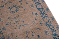 Turkish Anatolian oversized rug in tan and greige, view 16 of 18