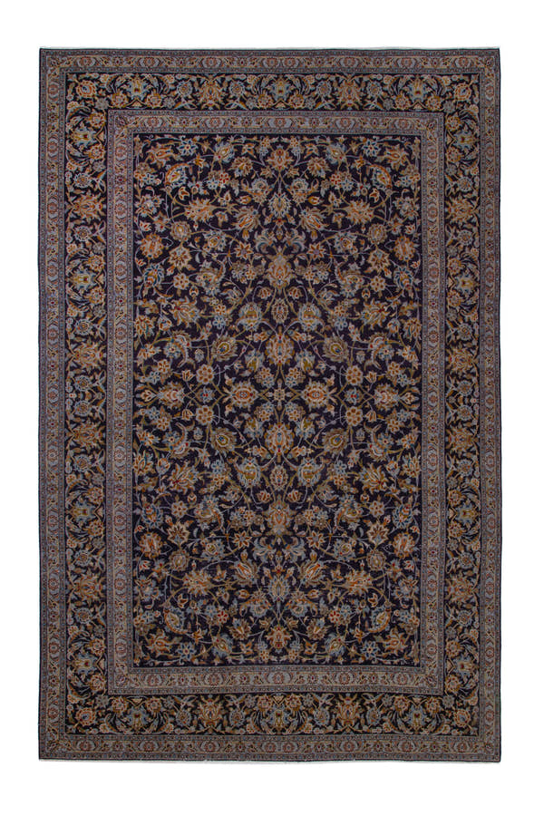 1449, Persian Kashan Oversized Rug