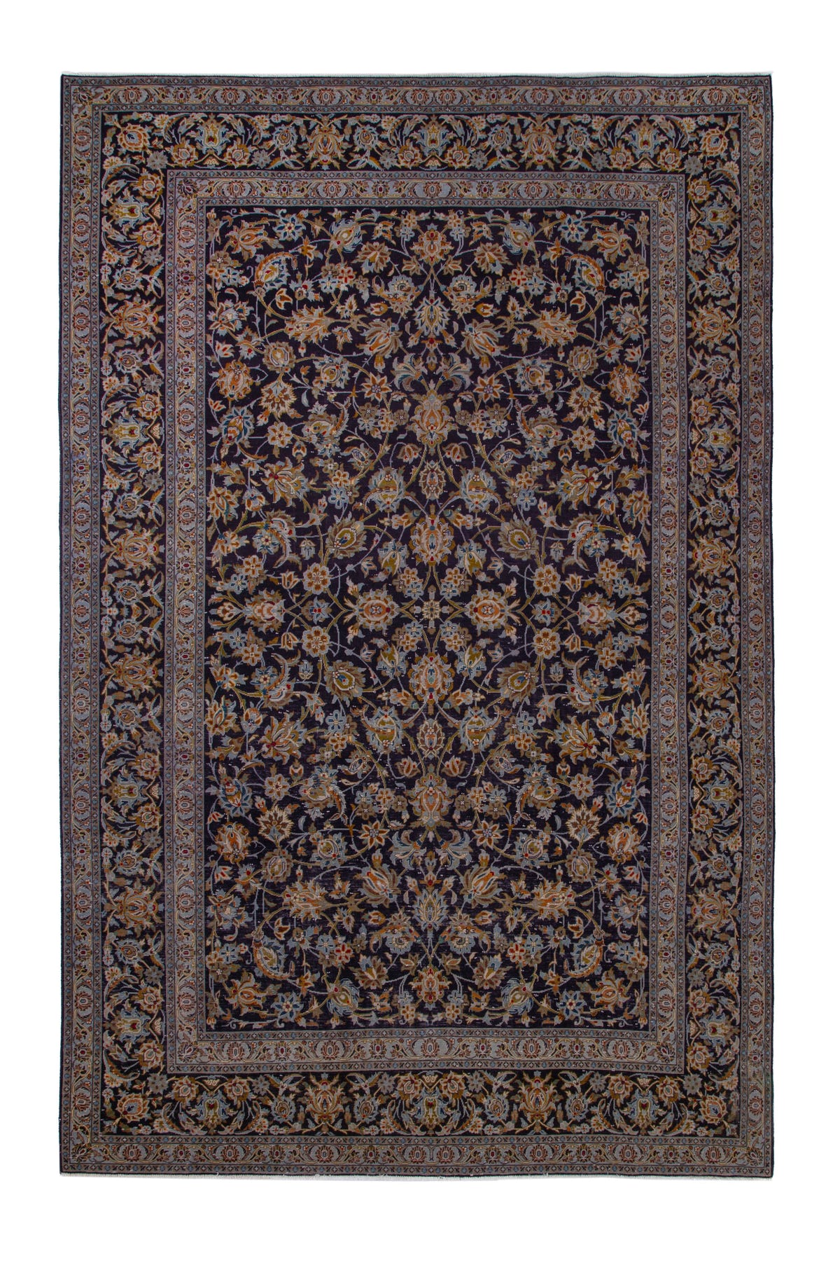1449, Persian Kashan Oversized Rug