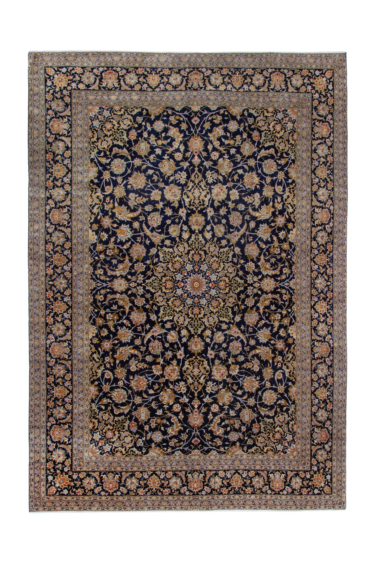 1451, Persian Kashan Oversized Rug