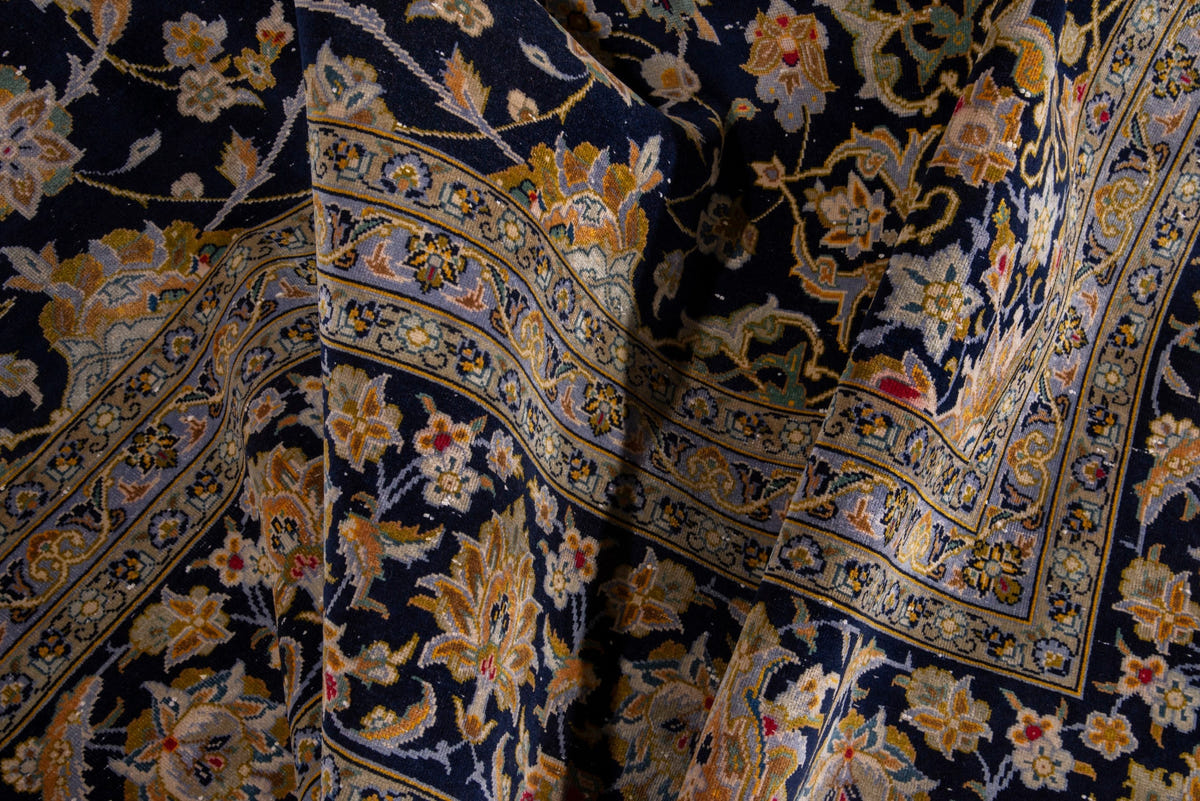 1451, Persian Kashan Oversized Rug