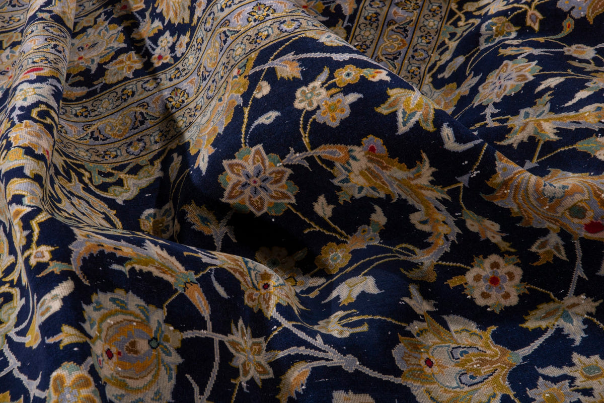 1451, Persian Kashan Oversized Rug