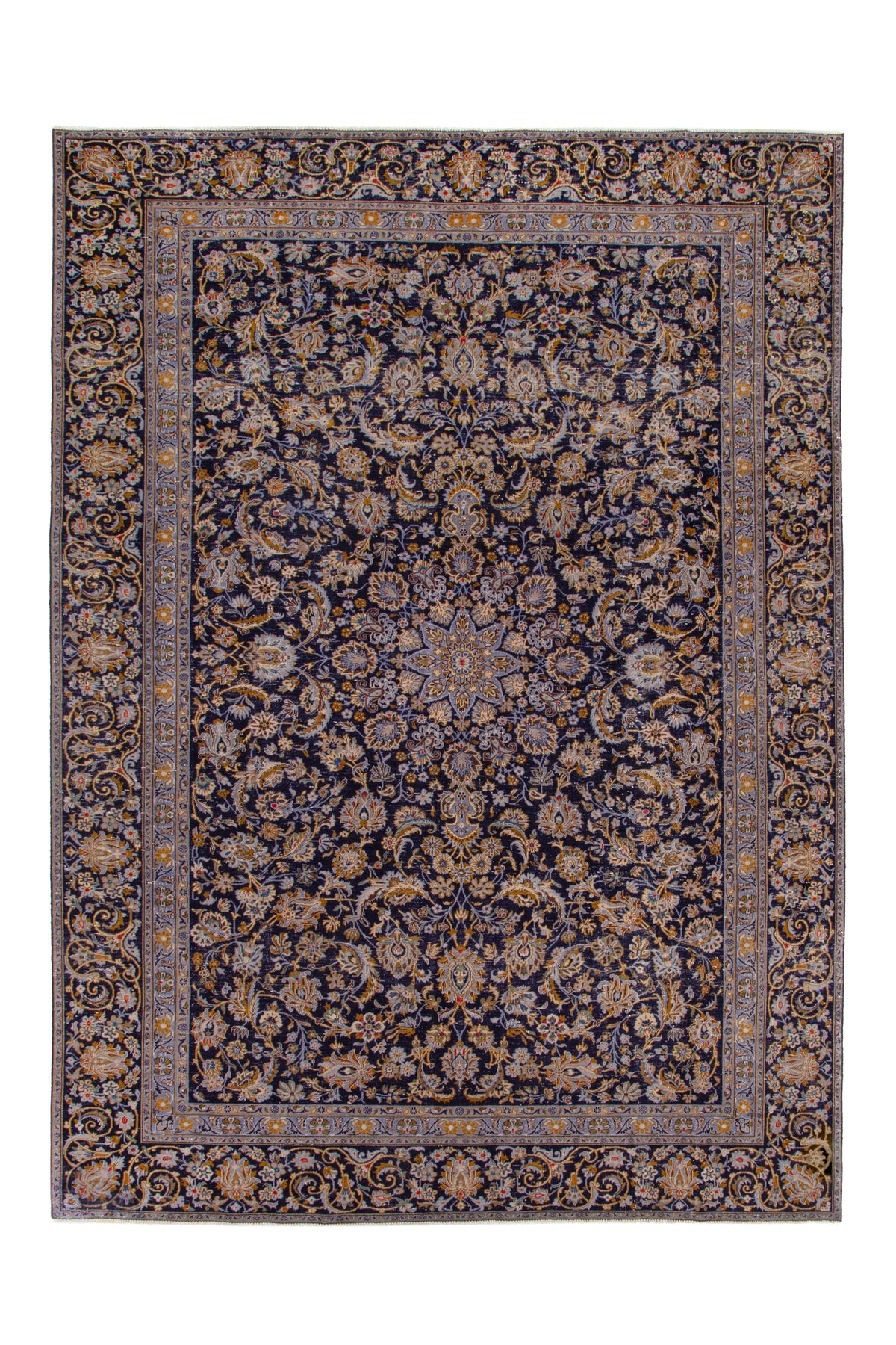 1453, Persian Kashan Oversized Rug