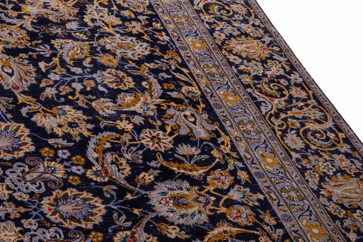 1453, Persian Kashan Oversized Rug