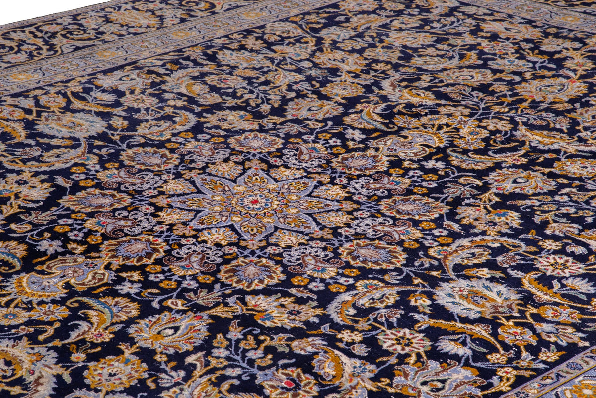 1453, Persian Kashan Oversized Rug