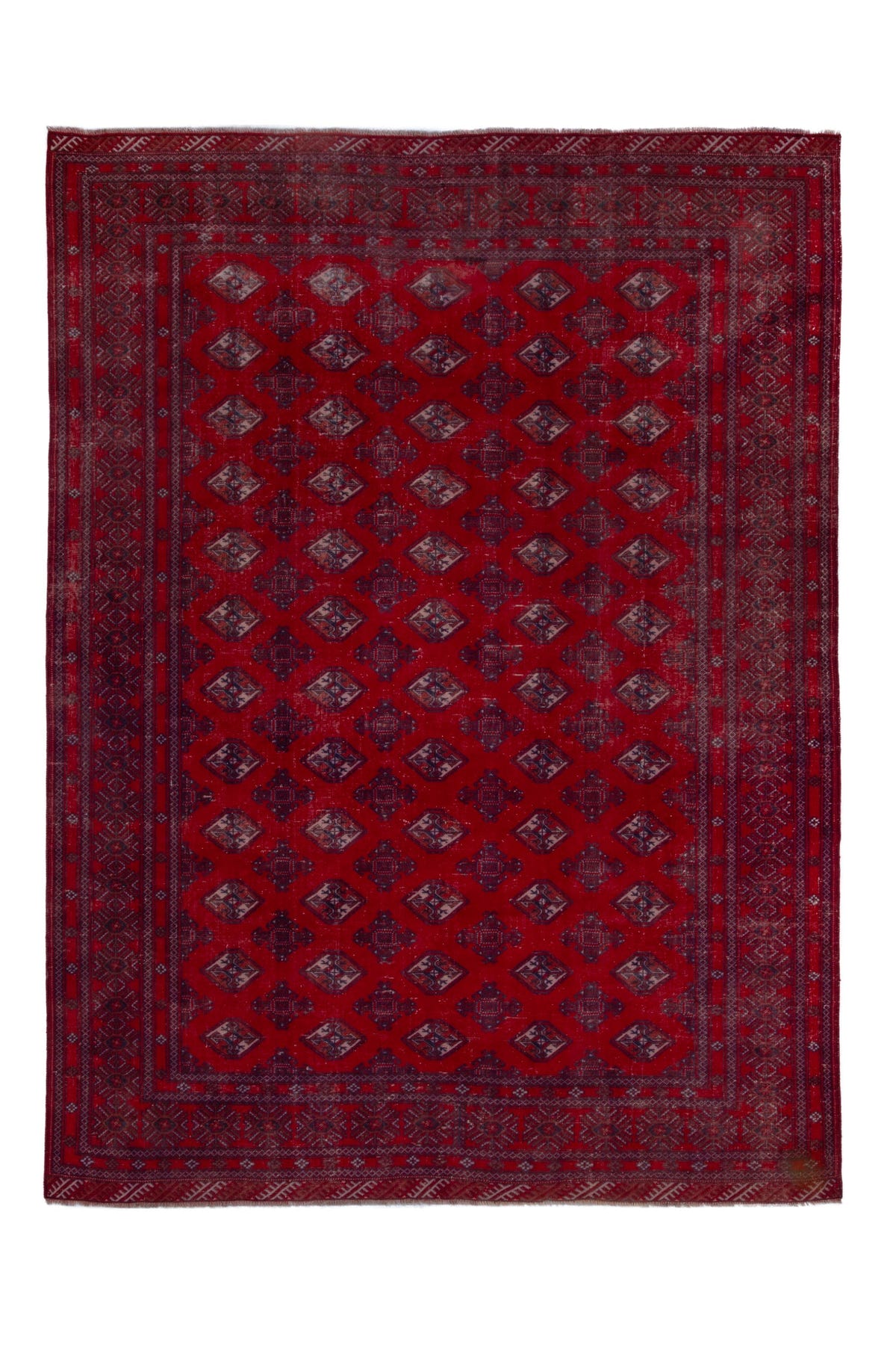 1466, Persian Torkaman Oversized Rug