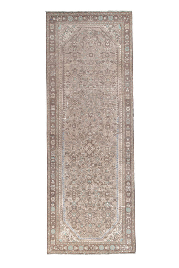 1507, Persian Hamadan Runner Rug