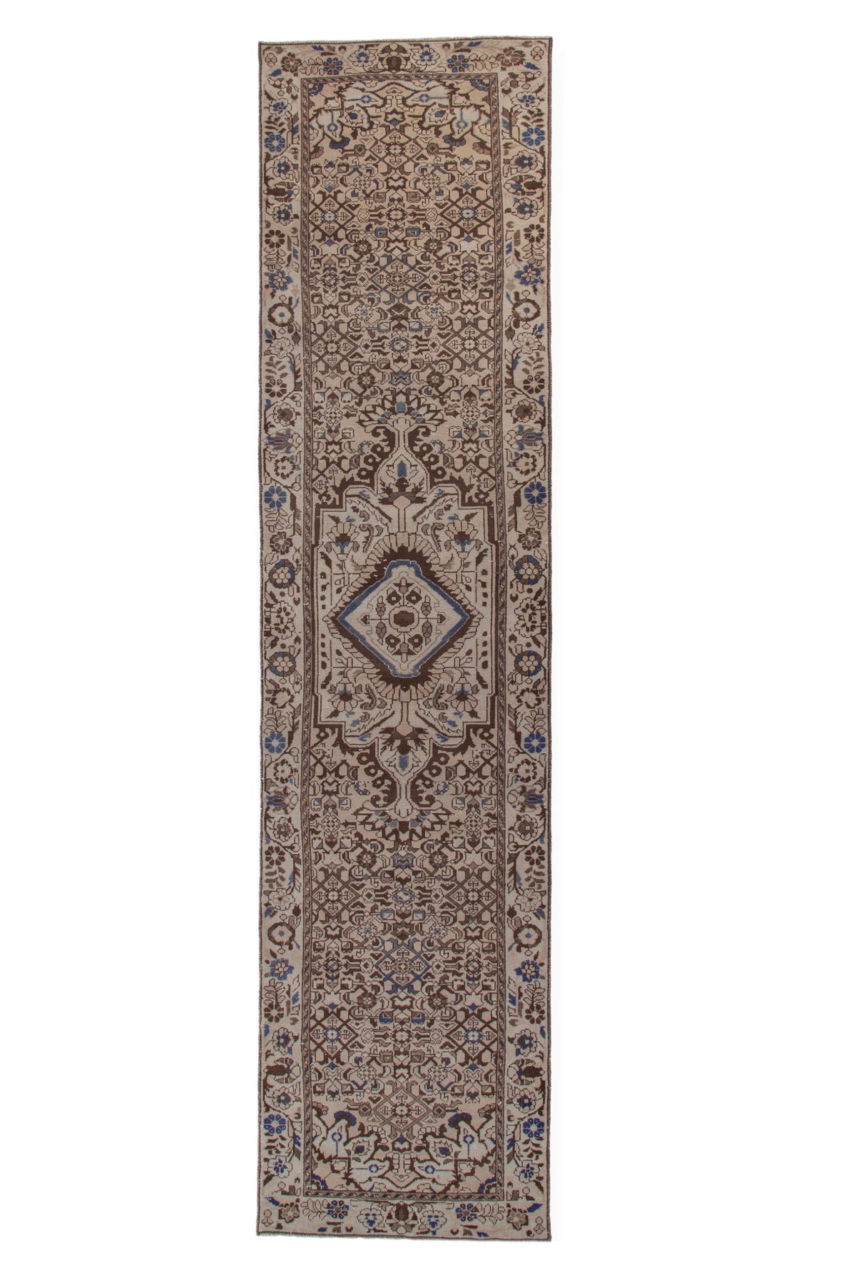 1524, Persian Hamadan Runner Rug