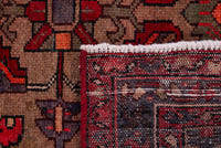 Turkish Anatolian runner rug in tan and deep red, view 10 of 19