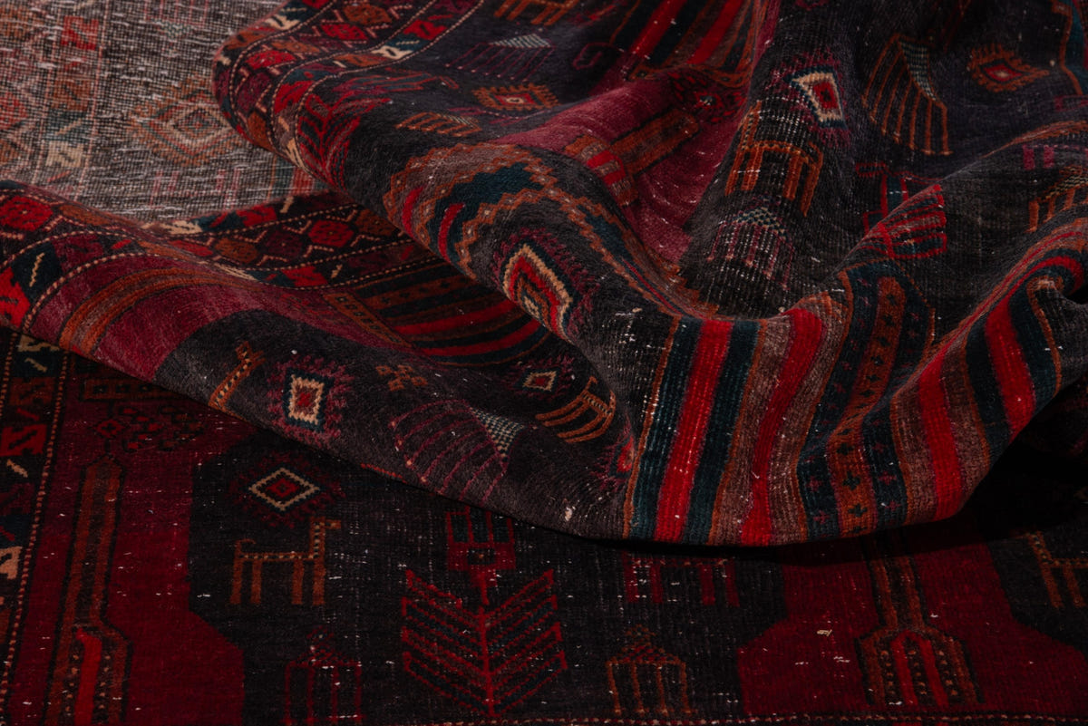 1578, Persian Baluch Runner Rug