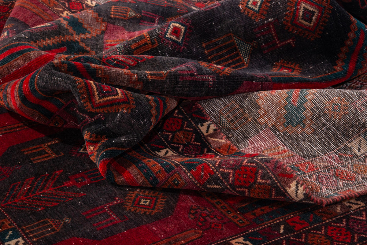 1578, Persian Baluch Runner Rug