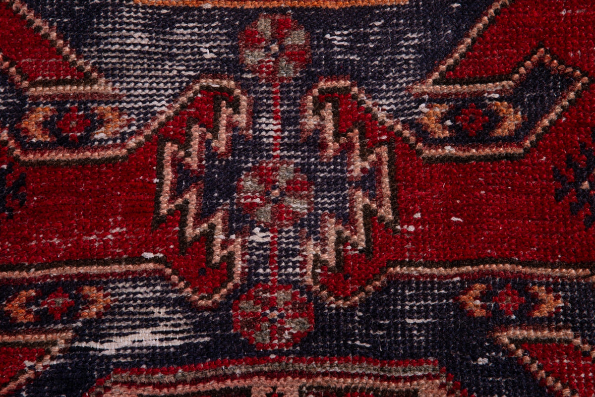 1596, Persian Zanjan Runner Rug