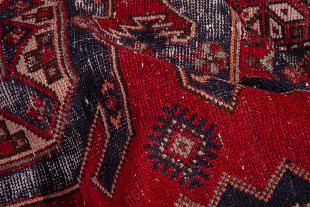 1596, Persian Zanjan Runner Rug