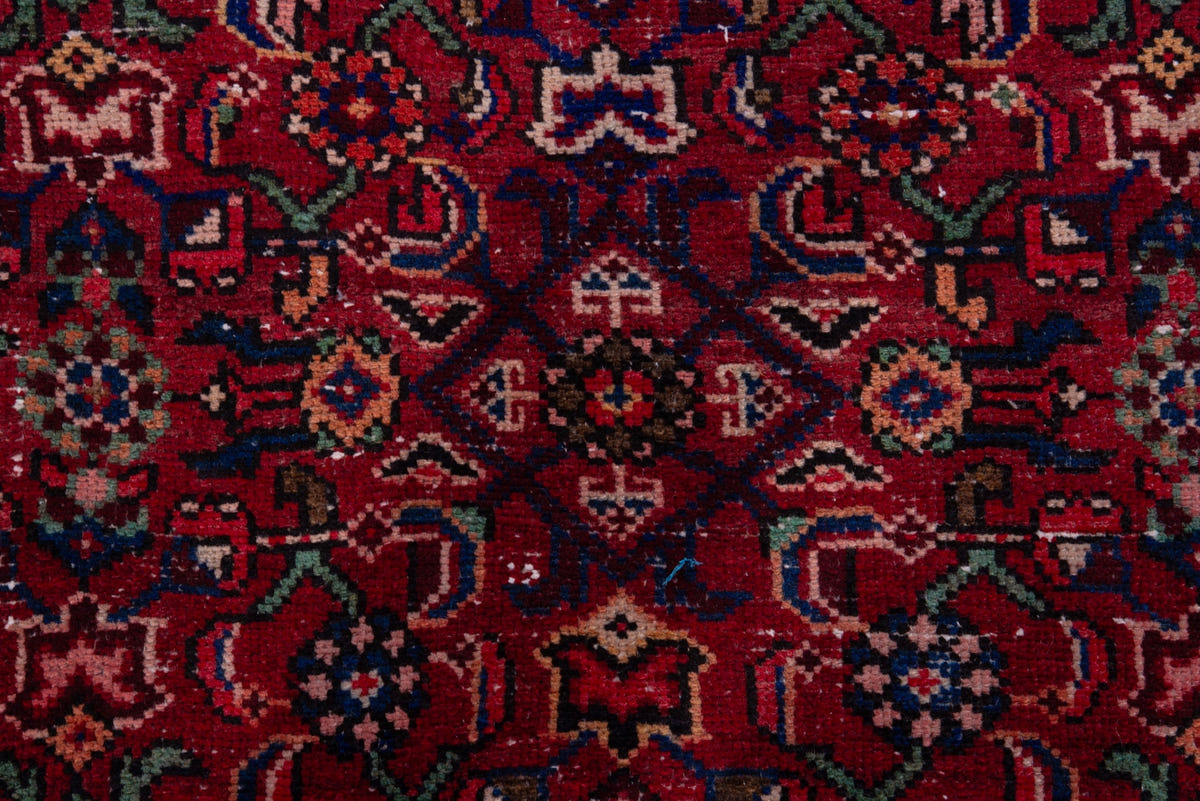 1605, Persian Hamadan Runner Rug