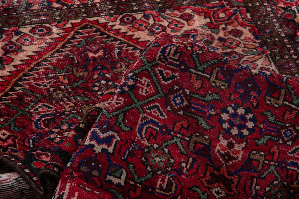 1605, Persian Hamadan Runner Rug