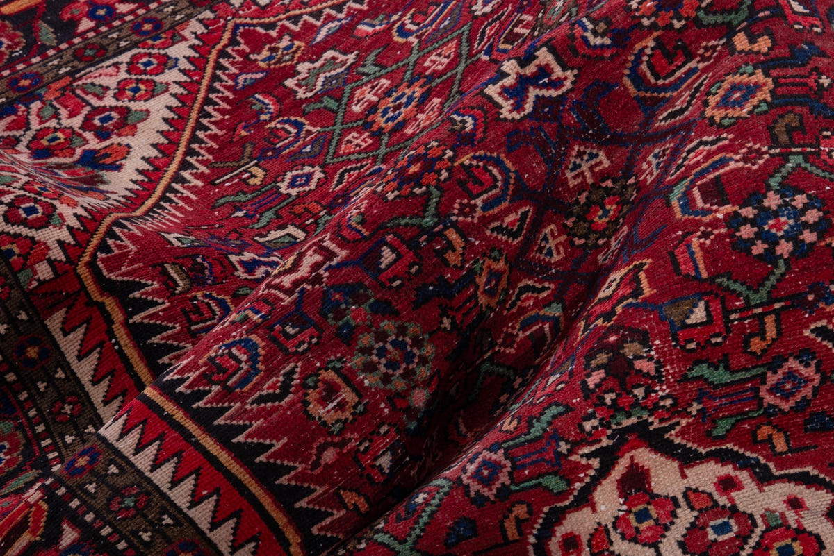 1605, Persian Hamadan Runner Rug