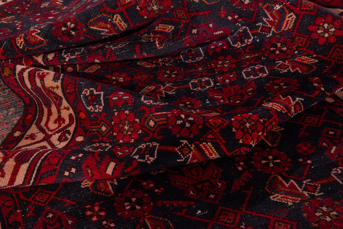 1616, Persian Hamadan Runner Rug