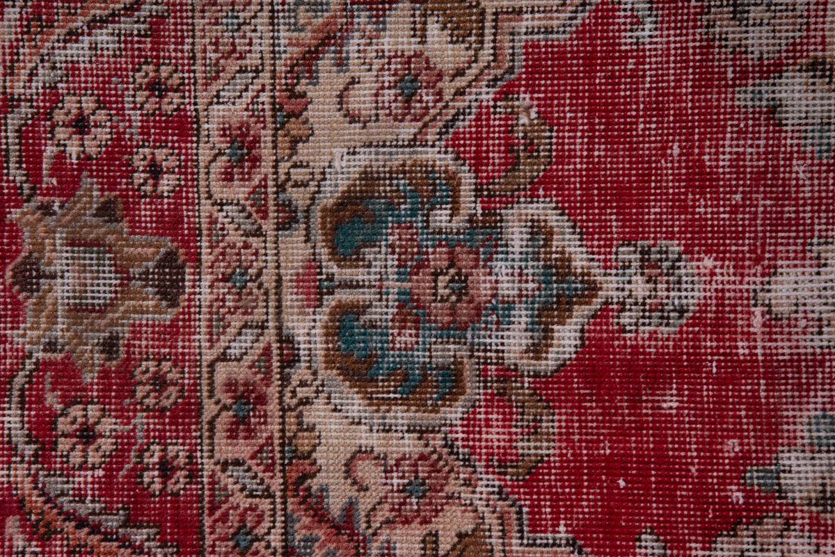1617, Persian Tabriz Area Rug