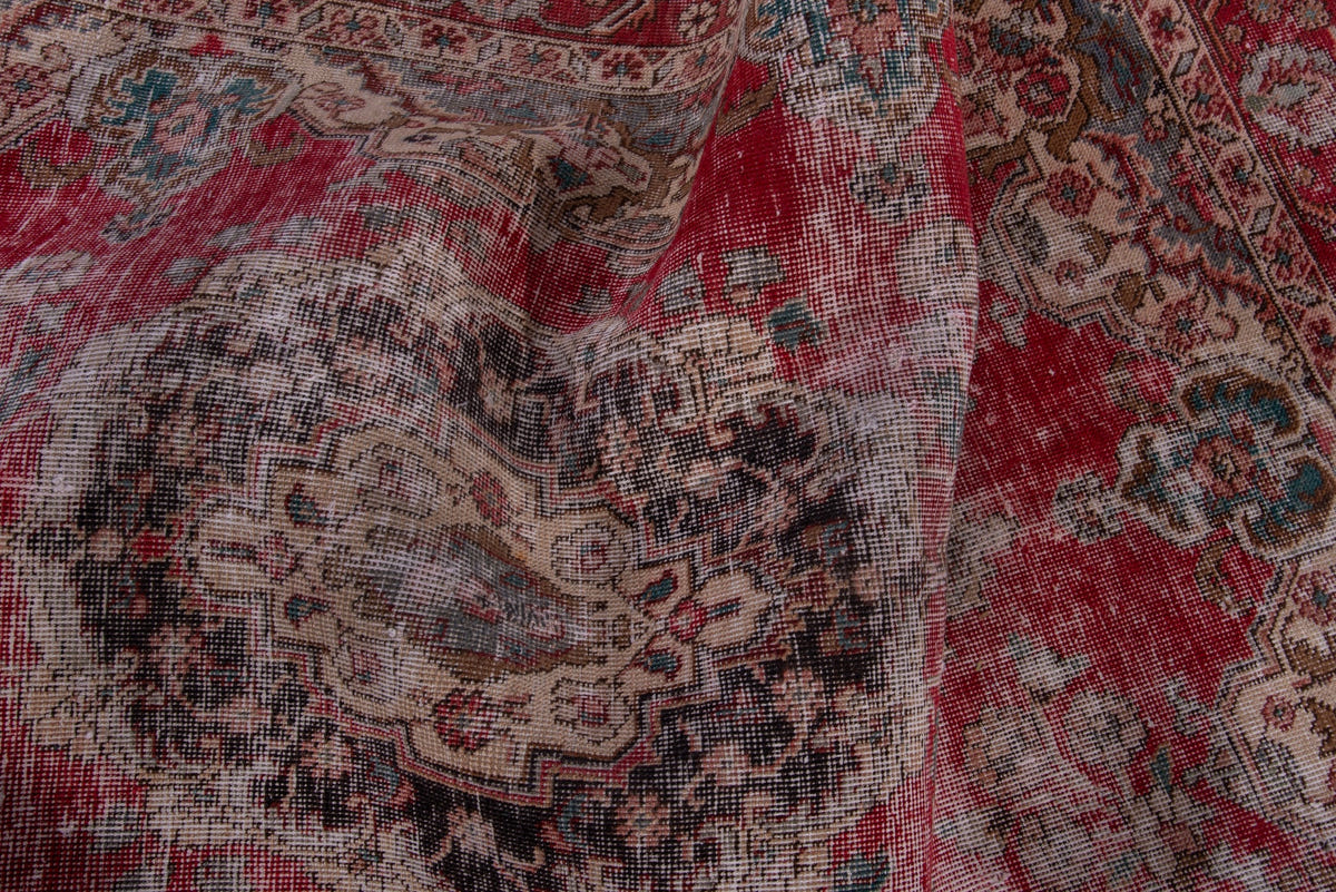 1617, Persian Tabriz Area Rug
