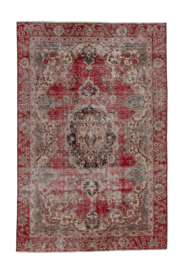 1617, Persian Tabriz Area Rug