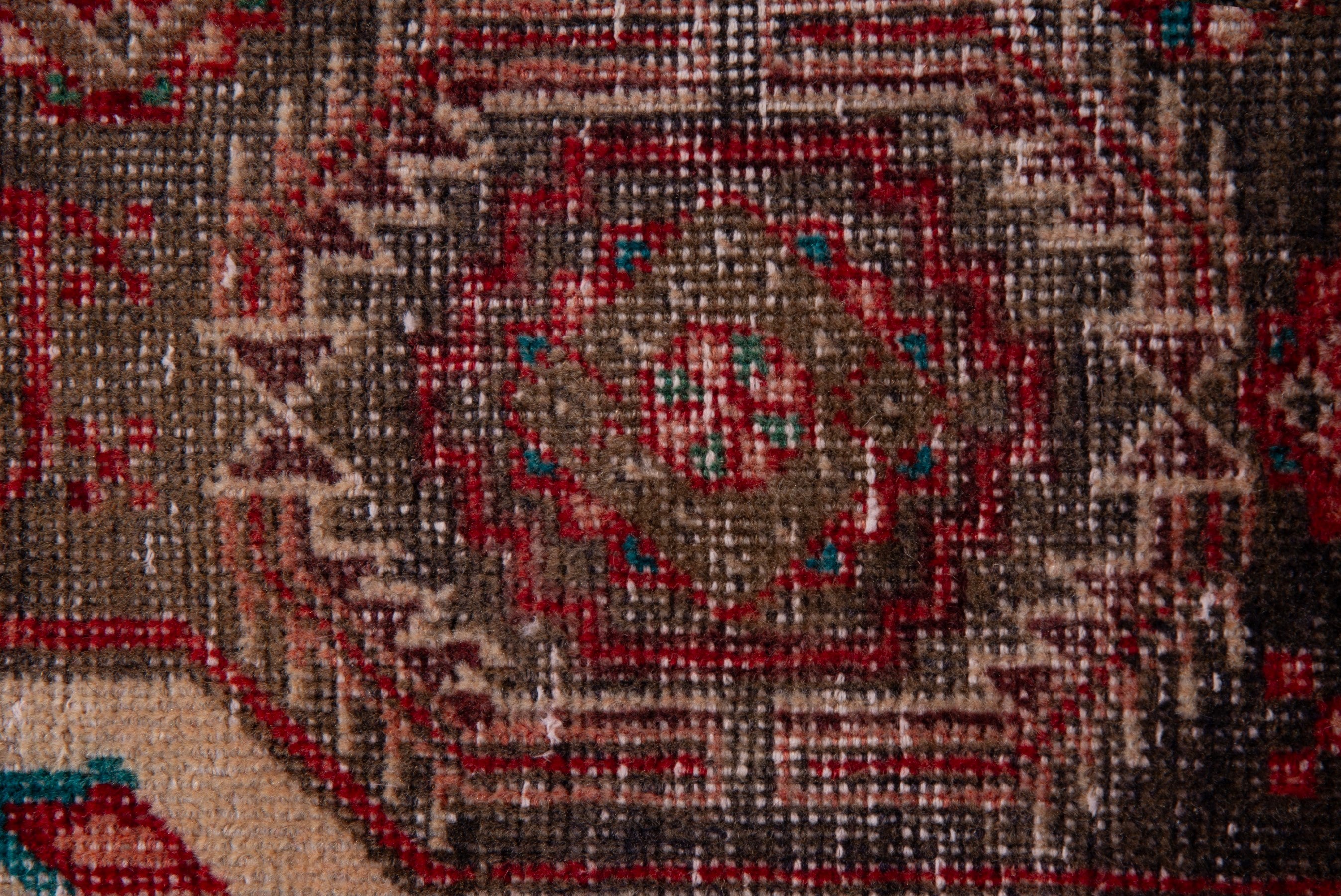 Persian Baluch accent rug in dark brown and deep red, view 12 of 16