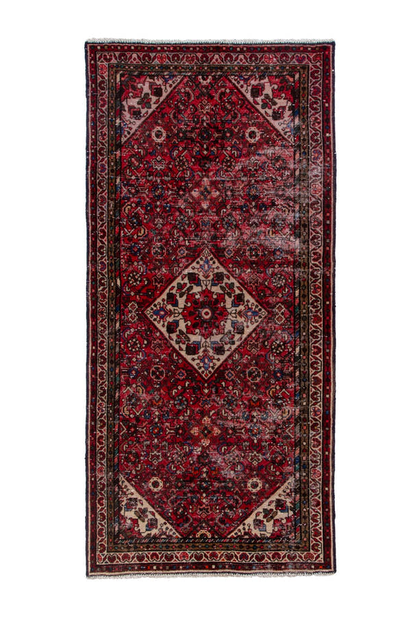 1630, Persian Hamadan Runner Rug