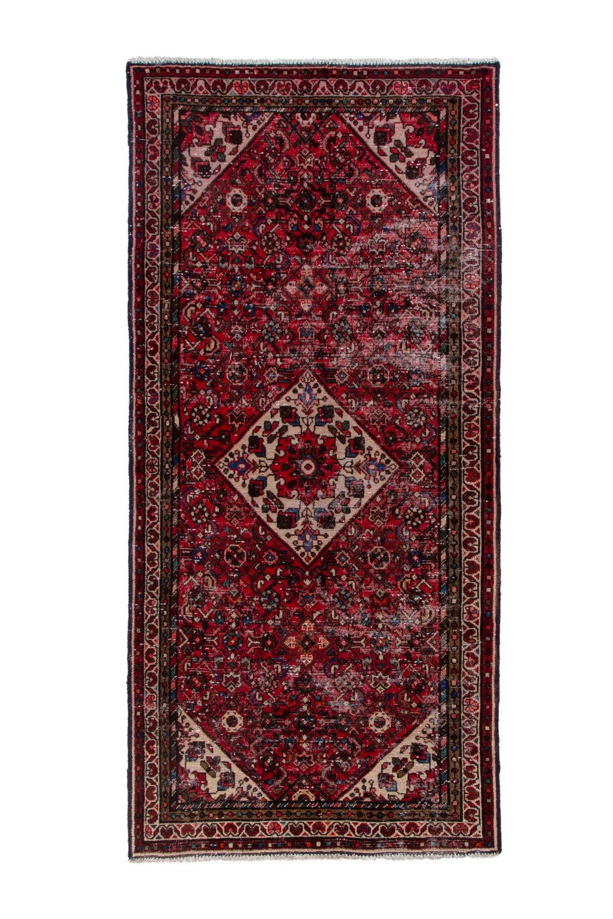 1630, Persian Hamadan Runner Rug