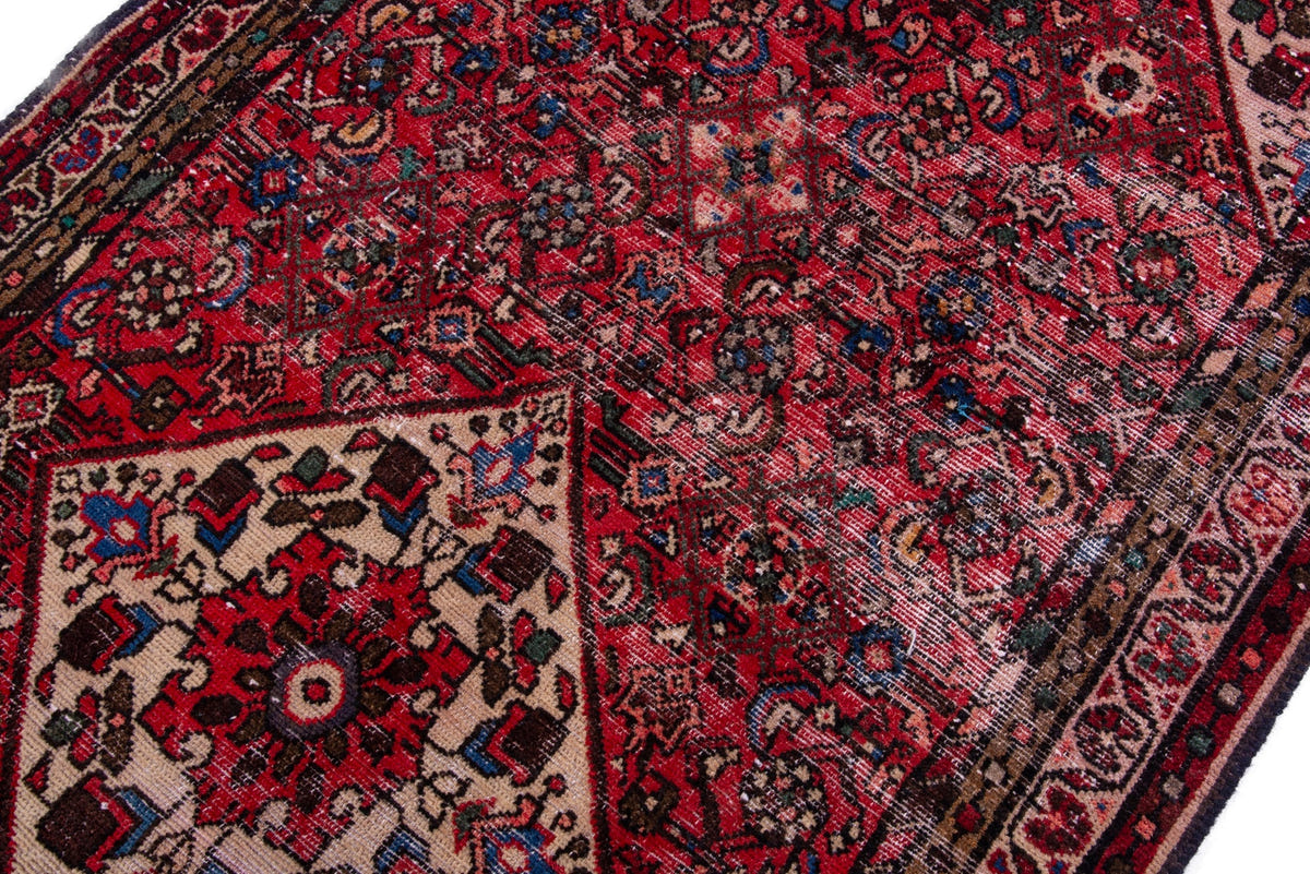 1630, Persian Hamadan Runner Rug