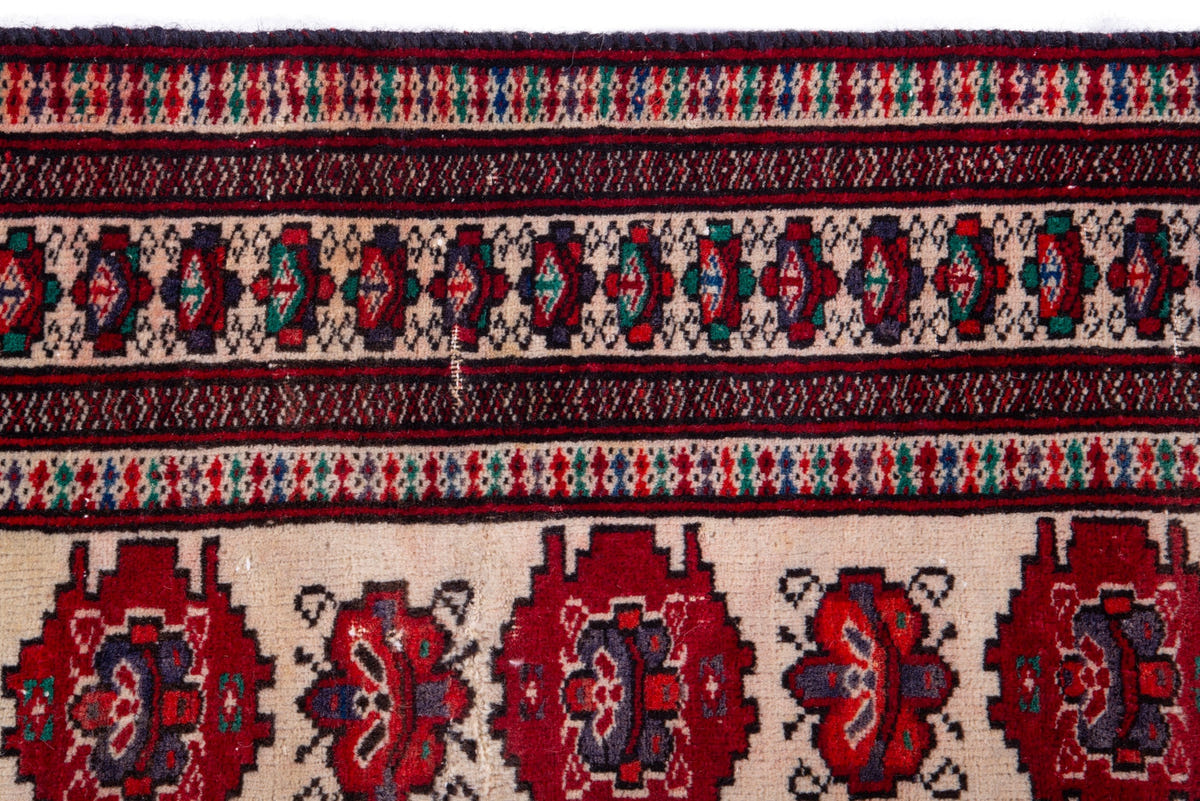 1631, Persian Torkaman Area Rug