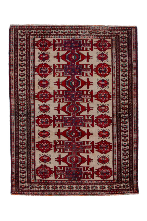 1631, Persian Torkaman Area Rug
