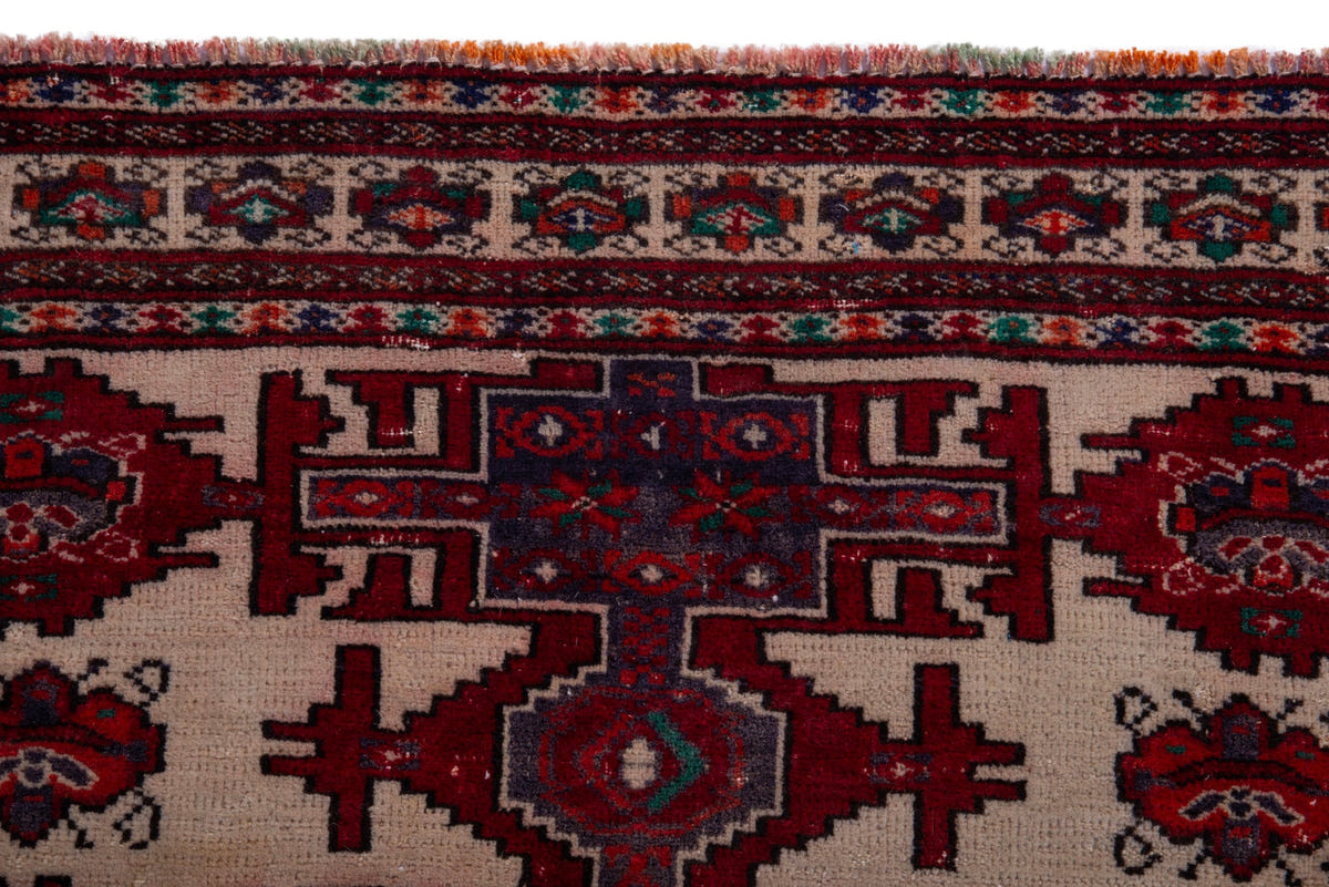 1631, Persian Torkaman Area Rug