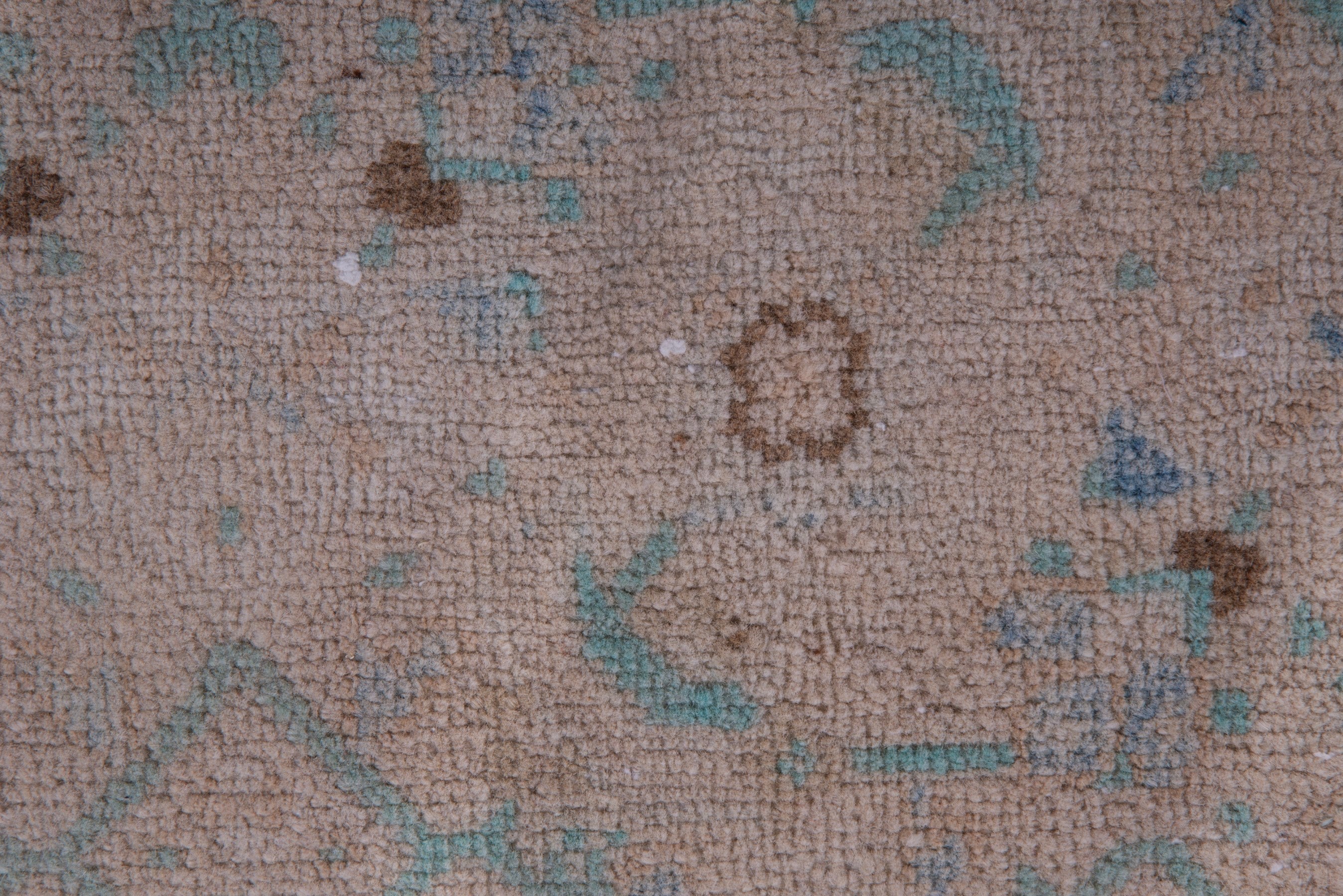 Persian Mahal runner rug in greige and dusty rose, view 10 of 16