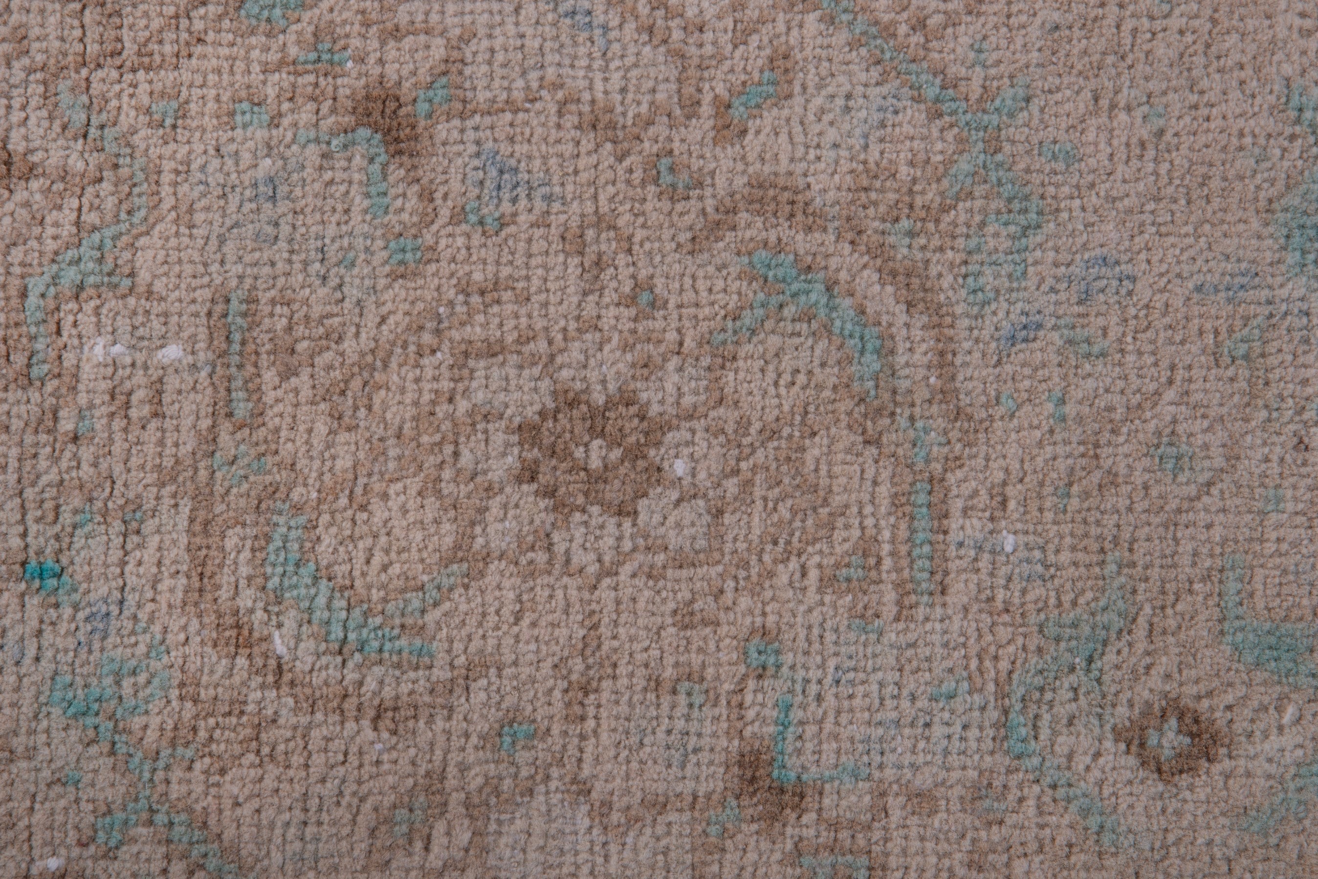Persian Mahal runner rug in greige and dusty rose, view 11 of 16