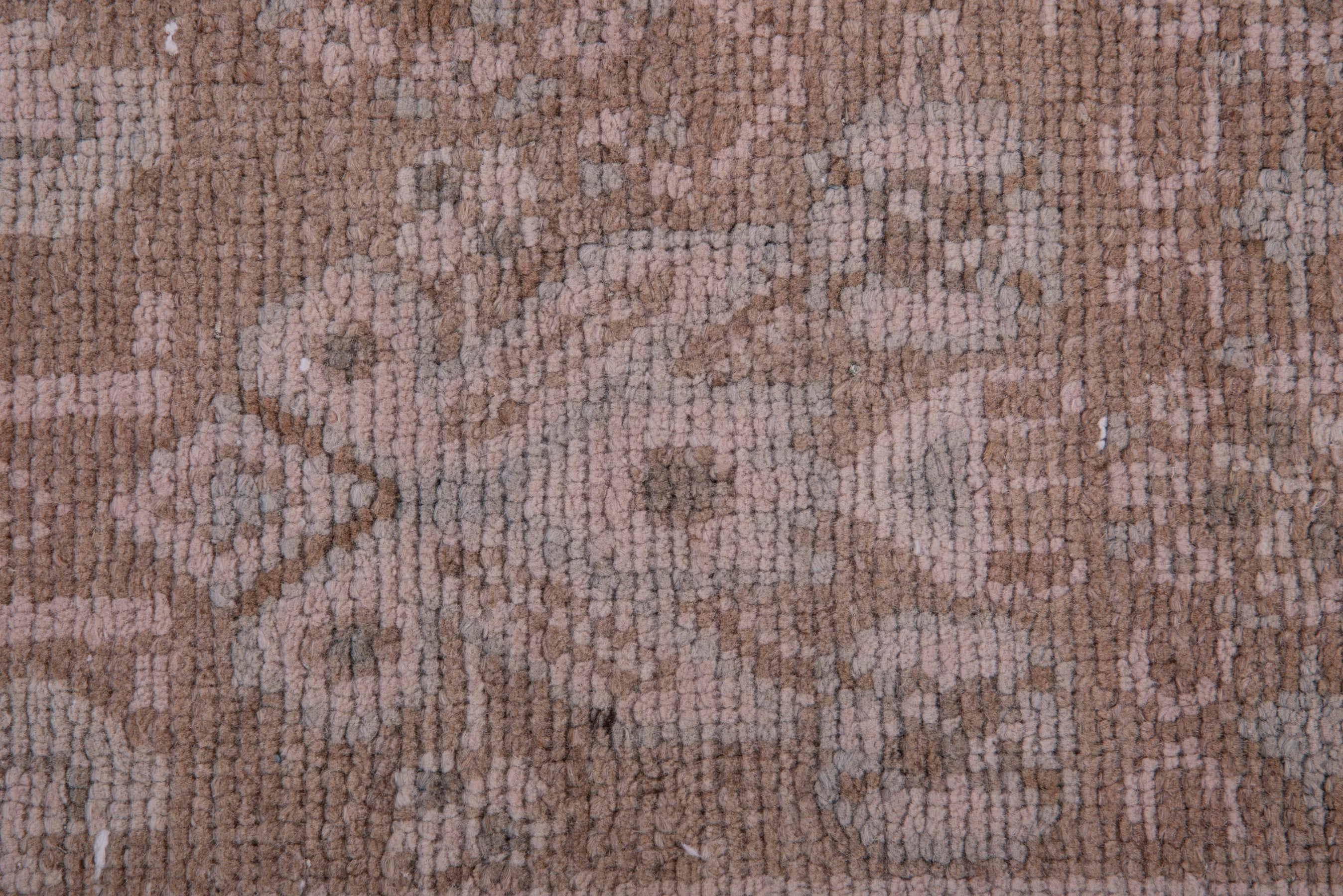 Persian Hamedan runner rug in taupe and dusty rose, view 10 of 17