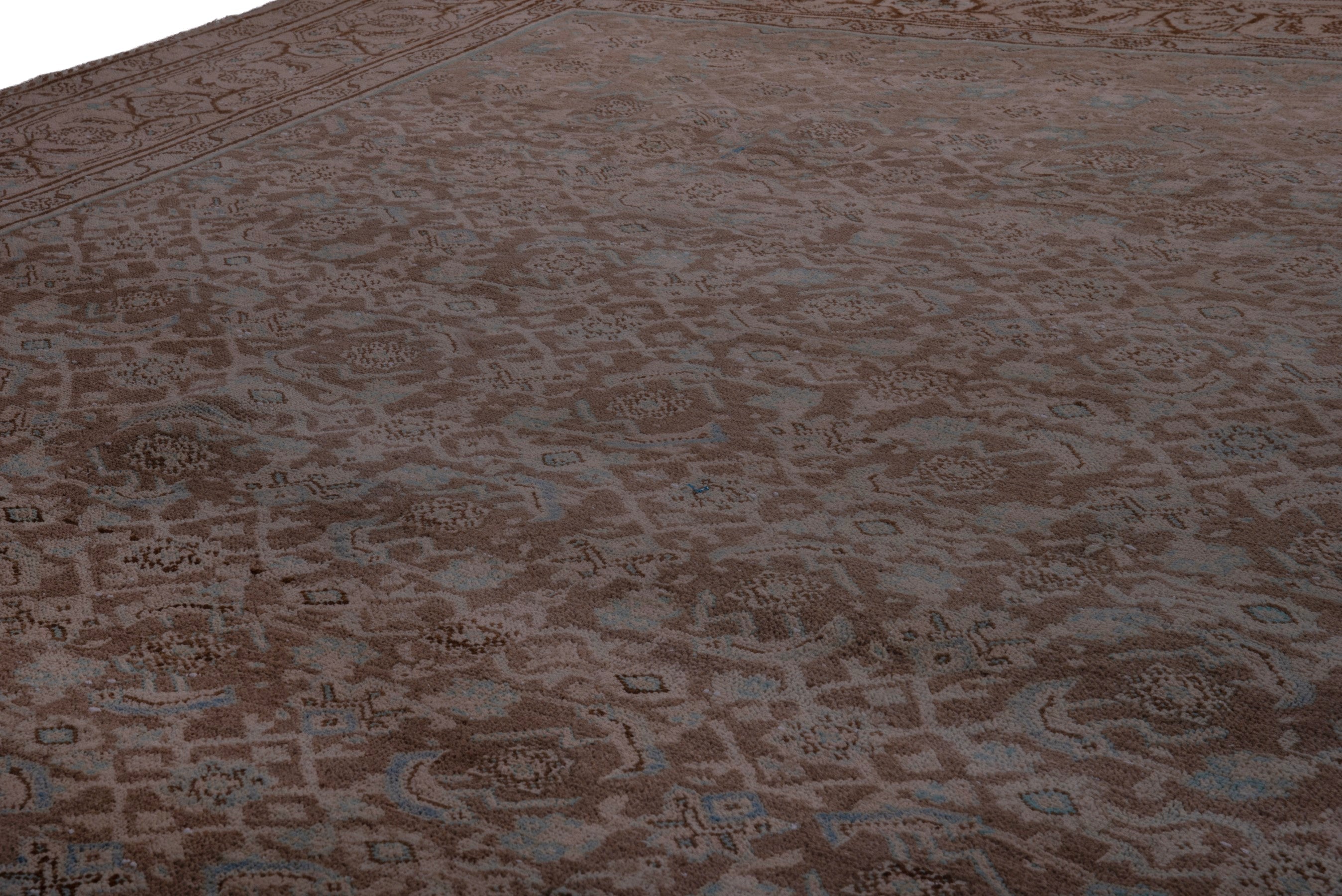 Persian Mahal oversized rug in taupe and greige, view 13 of 19