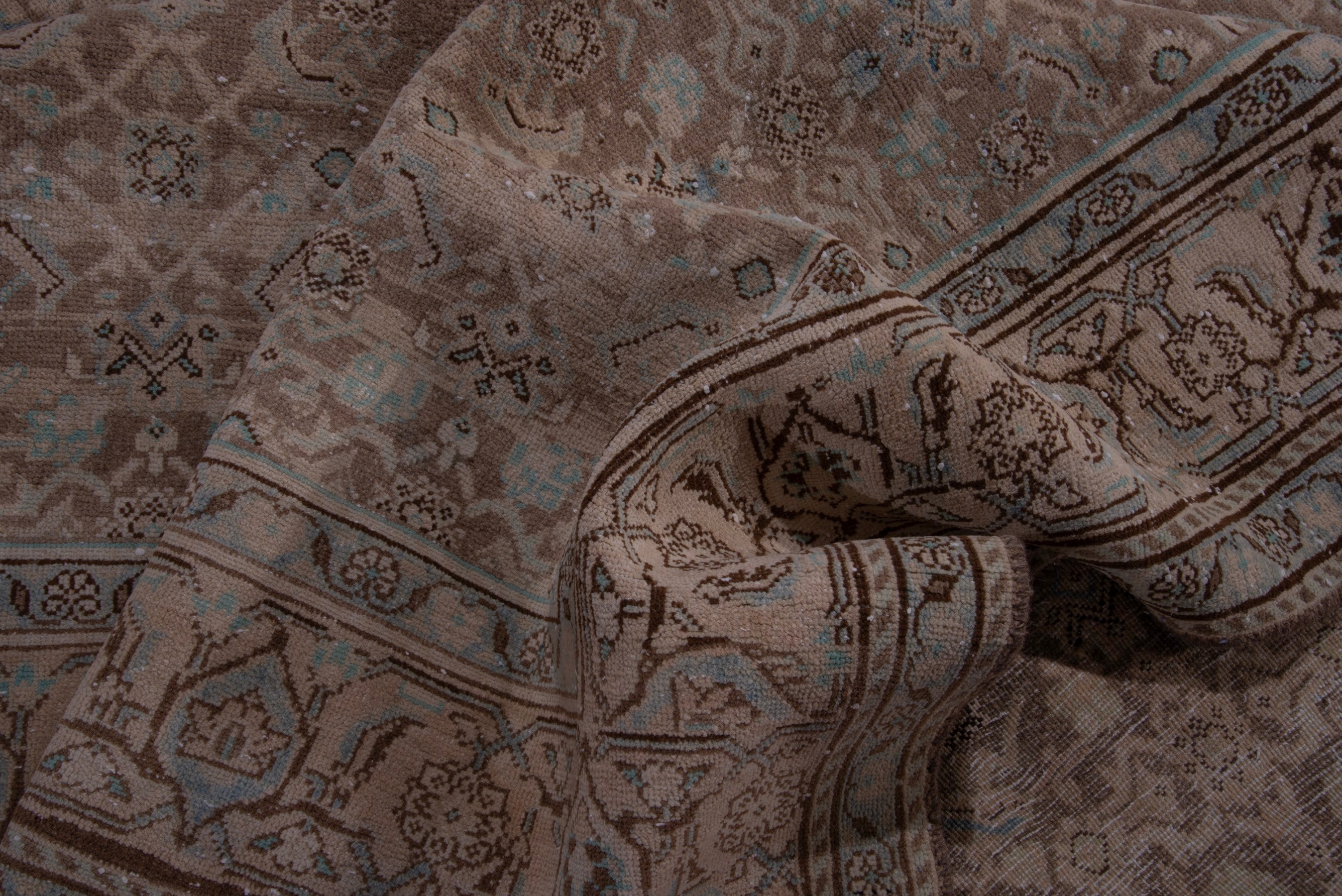 Persian Mahal oversized rug in taupe and greige, view 17 of 19