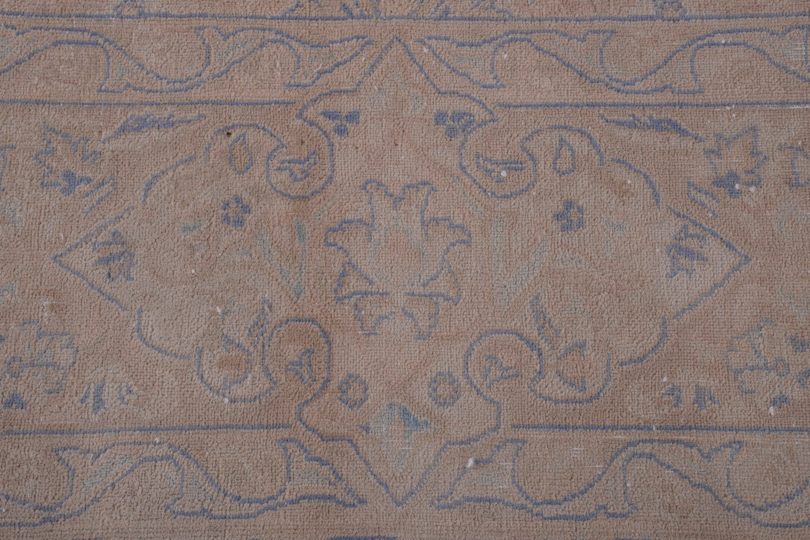 Persian Kashmar oversized rug in taupe and greige, view 12 of 22