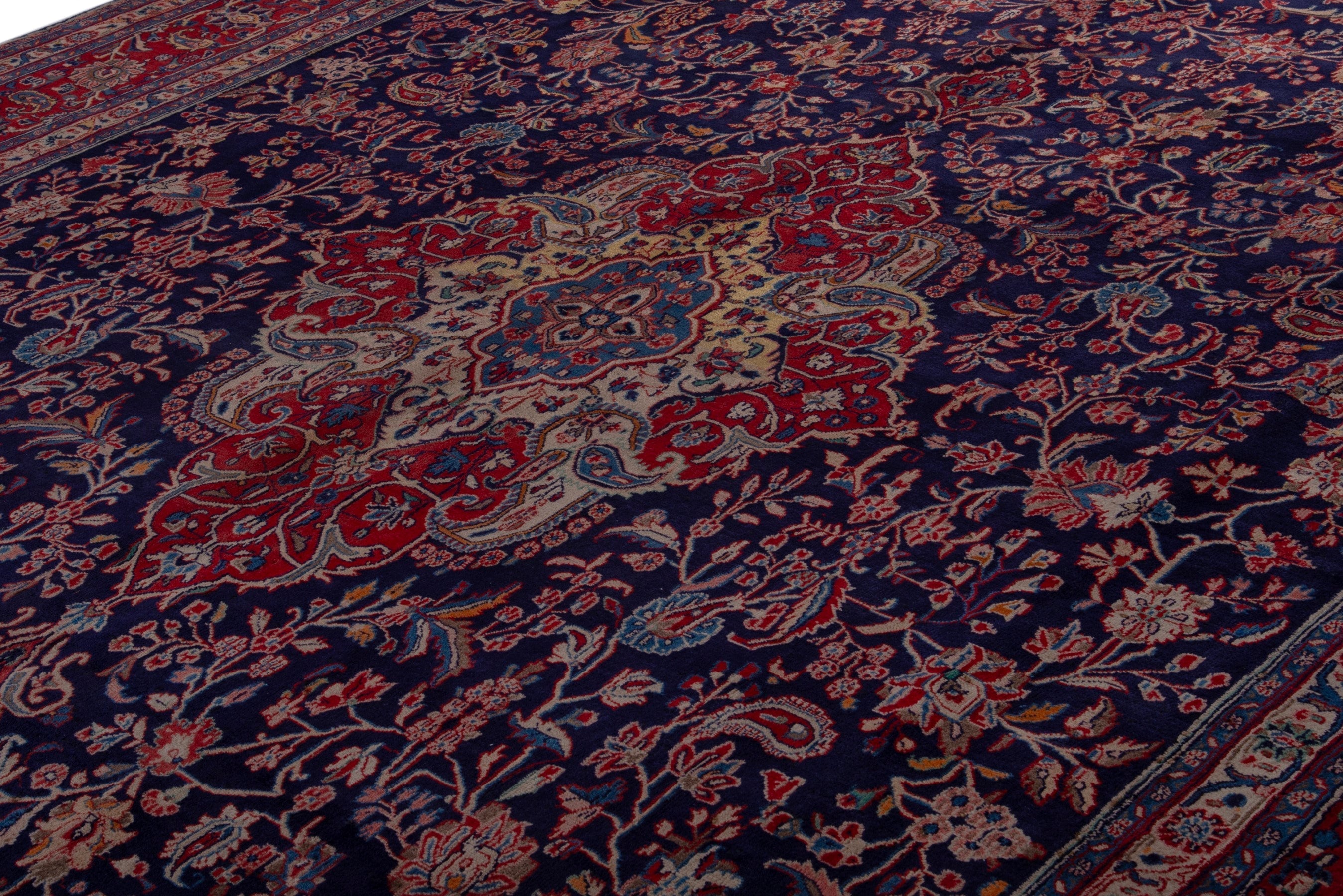 Persian Hamedan oversized rug, view 6 of 16