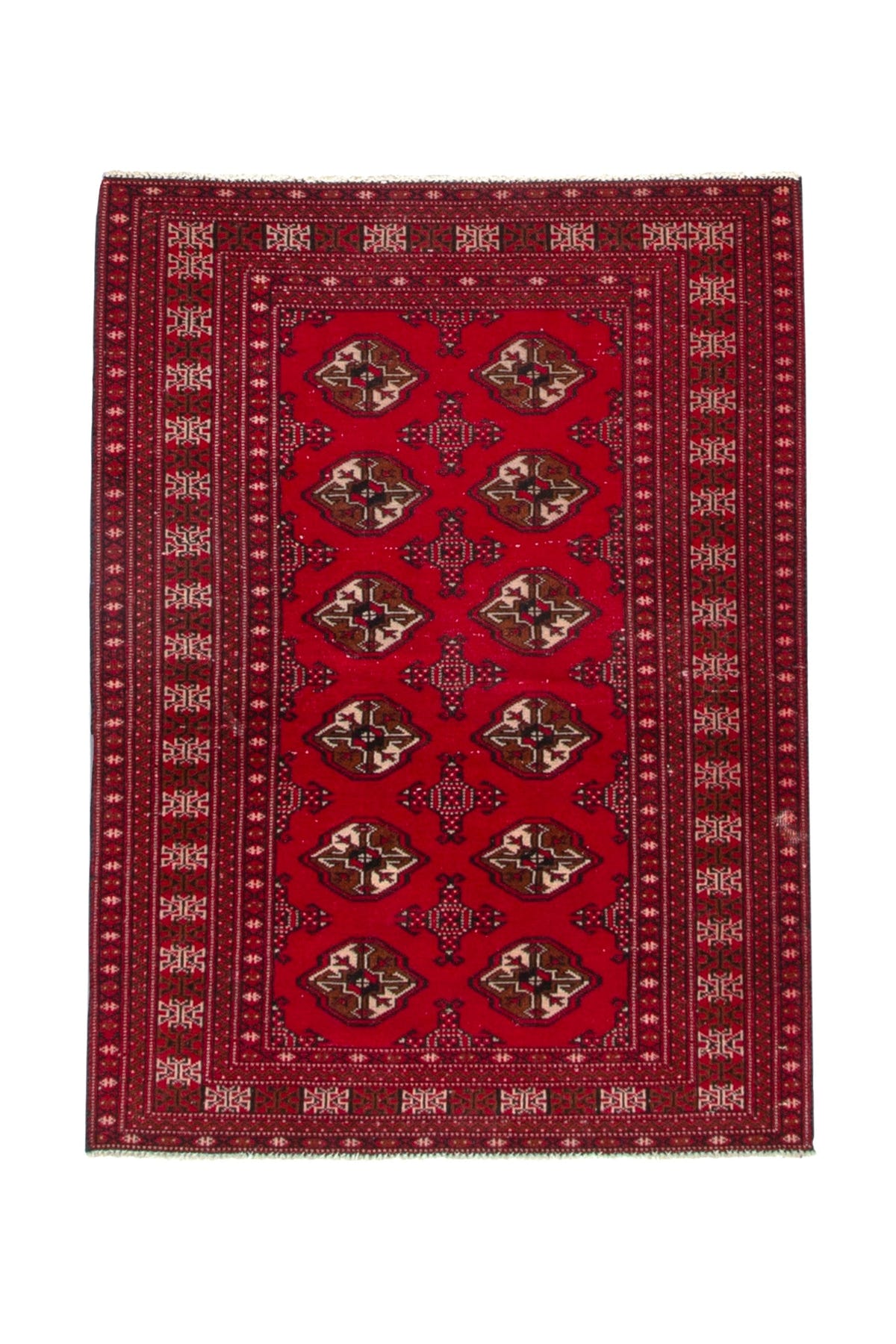 1728, Persian Torkaman Area Rug