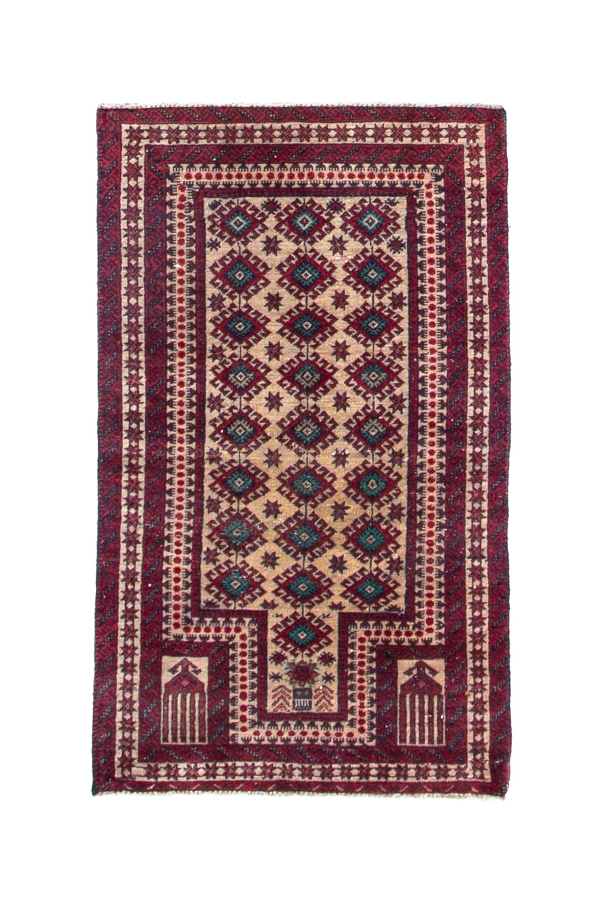 1743, Persian Baluch Area Rug