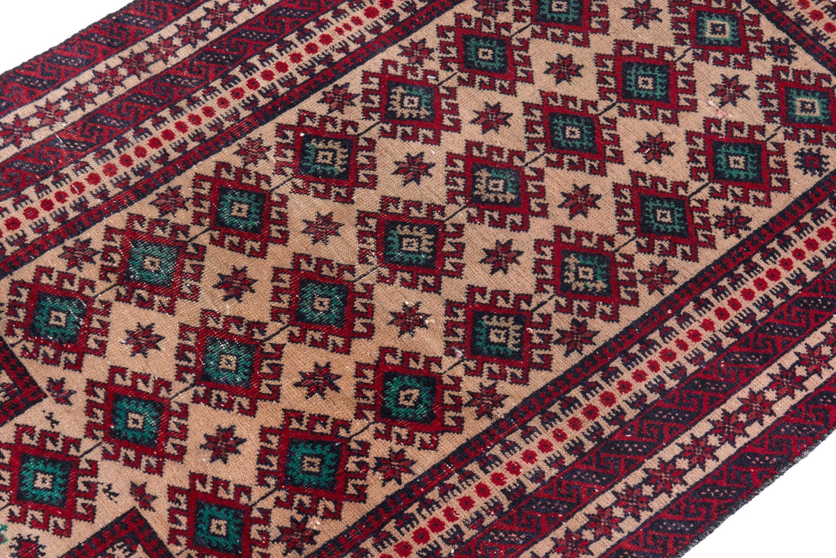 1743, Persian Baluch Area Rug
