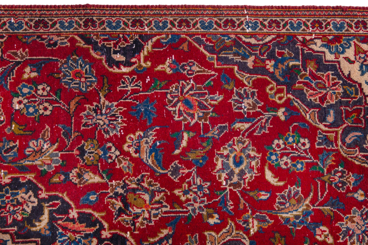 1744, Persian Kashan Area Rug