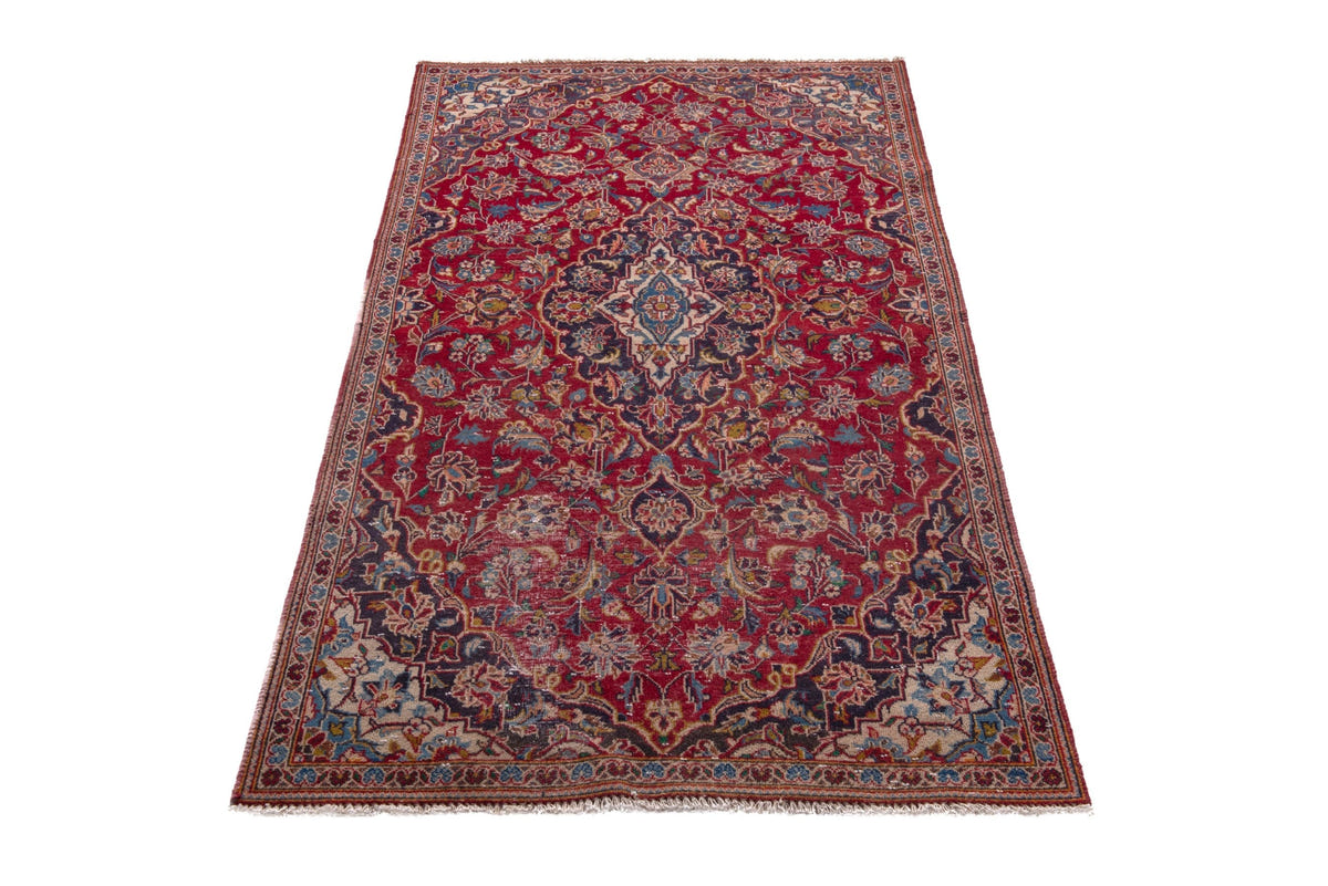 1744, Persian Kashan Area Rug