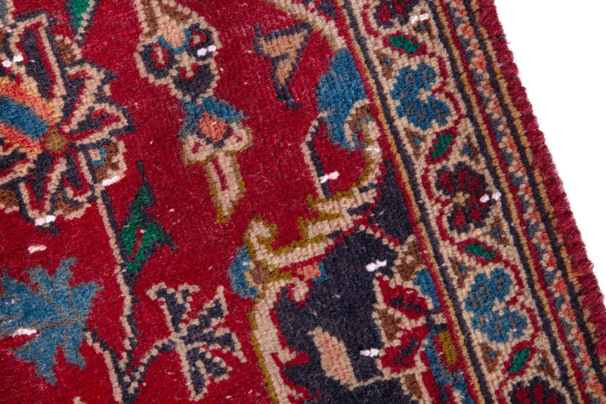 1744, Persian Kashan Area Rug