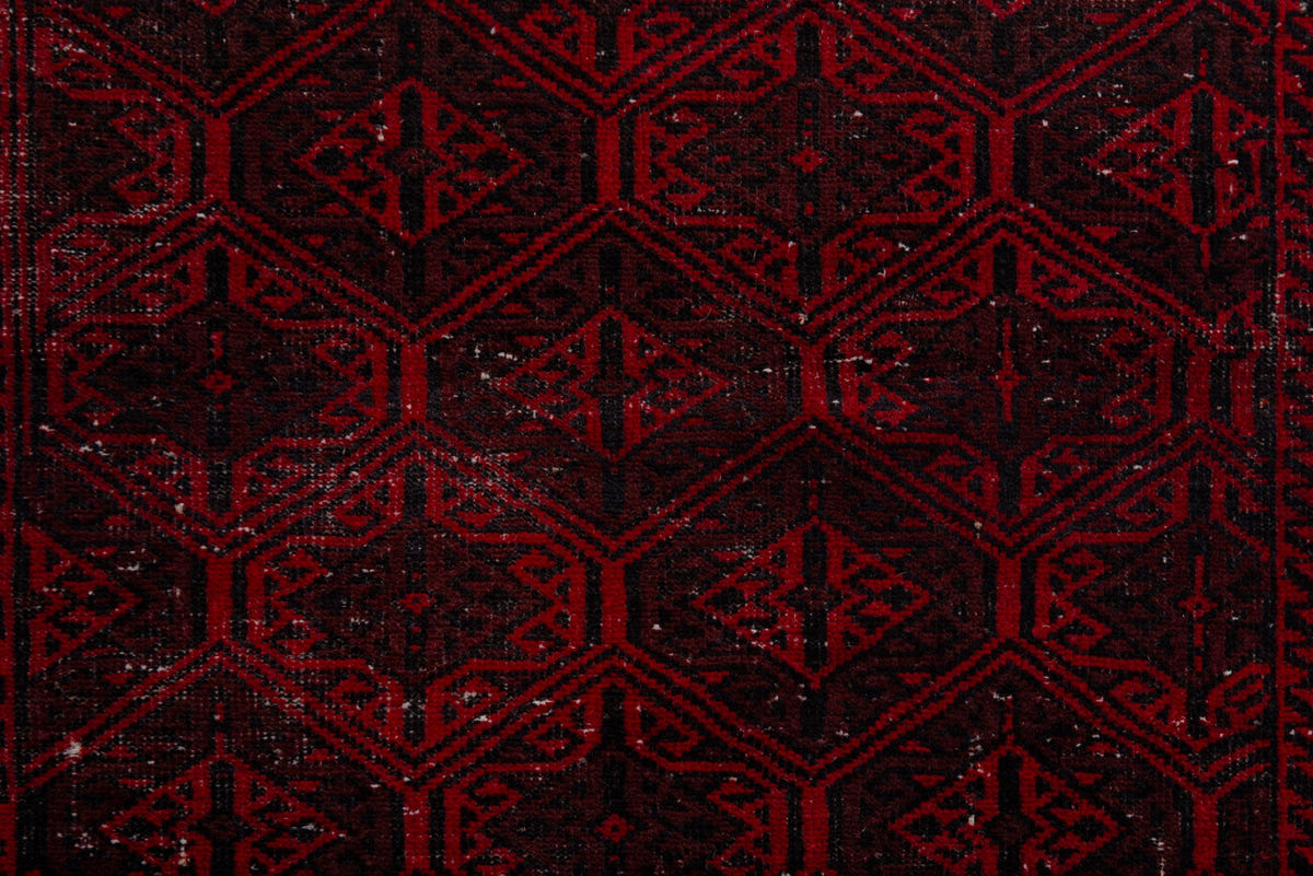 1758, Persian Baluch Runner Rug