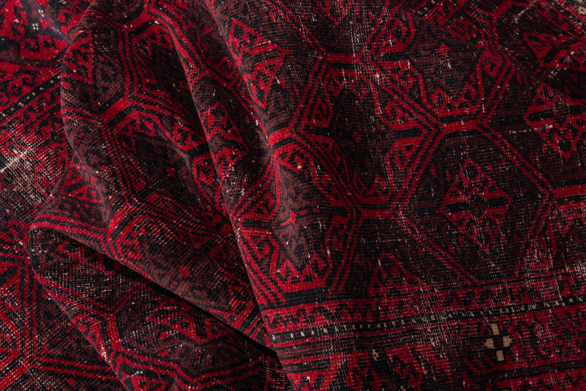 1758, Persian Baluch Runner Rug
