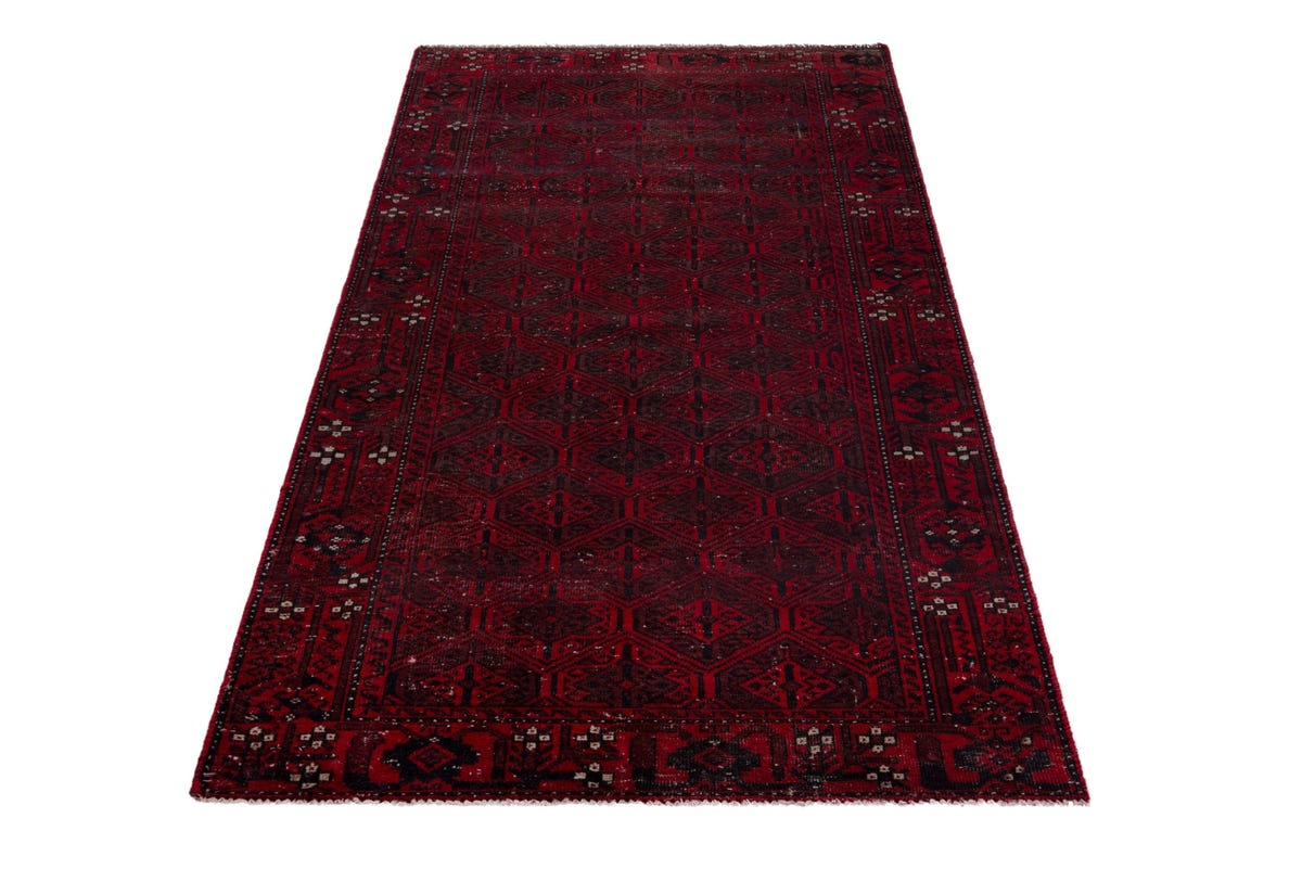 1758, Persian Baluch Runner Rug