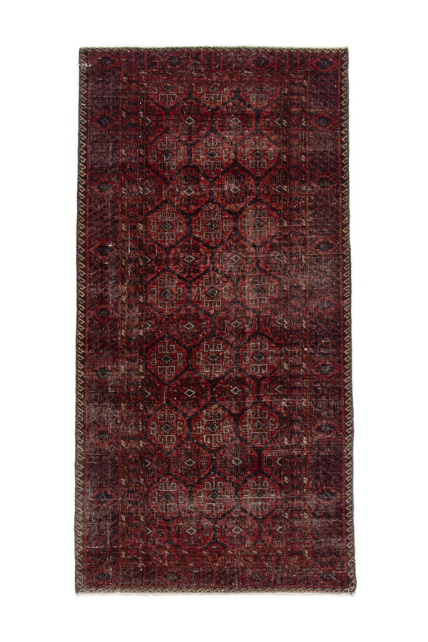 1762, Persian Baluch Runner Rug