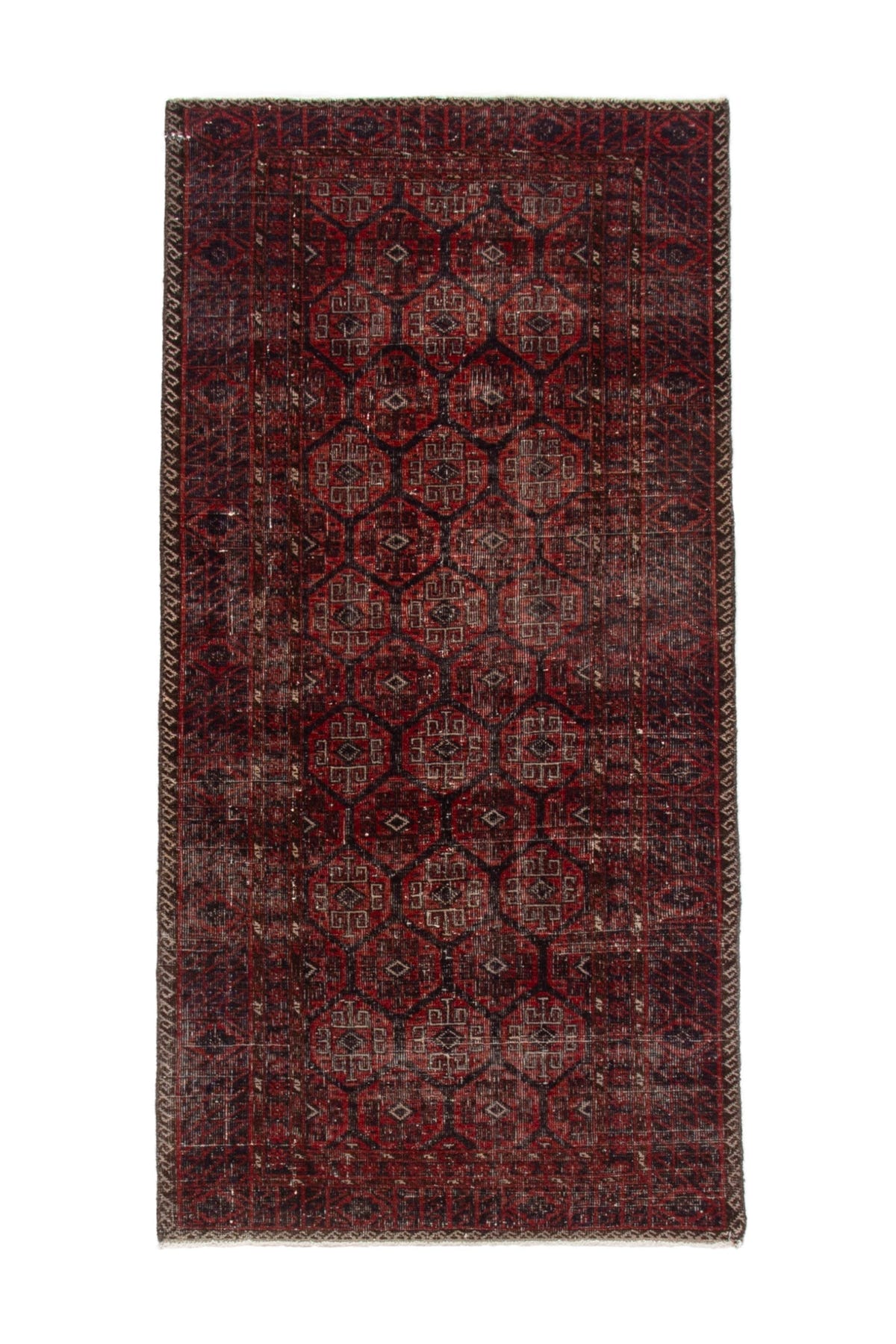 1762, Persian Baluch Runner Rug